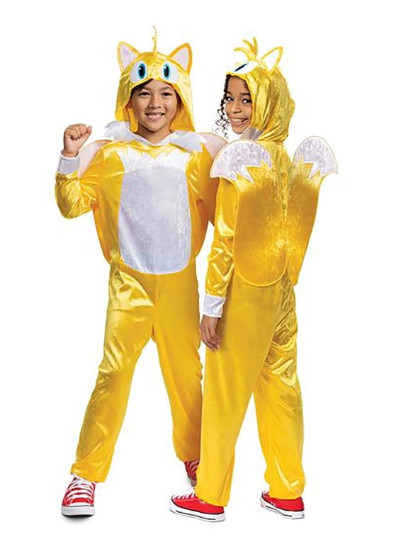 Sonic 2 Child Classic Tails Movie Costume