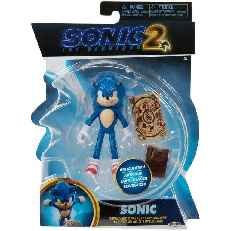 Sonic The Hedgehog - Shadow with Super Ring - 4 Inch Action Figure