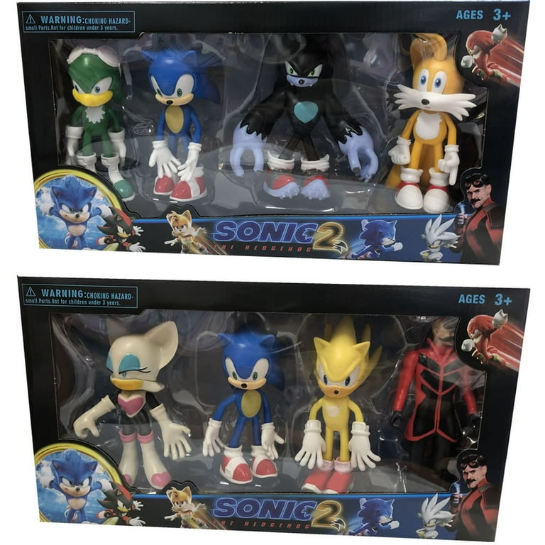 Sonic 2 The Hedgehog Action Figures, Set May Vary - Walmart.com