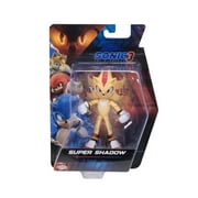 Sonic The Hedgehog 3 Movie 5" Super Shadow Action Figure from Jakks Wave #3