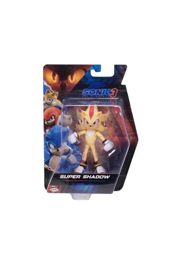 3 Movie 5" Super Shadow Action Figure from Jakks Wave #3