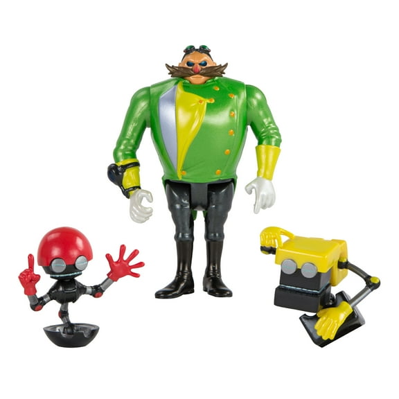 Sonic 3" Figure Diorama - Parallel Universe Villain, Cubot & Orbot