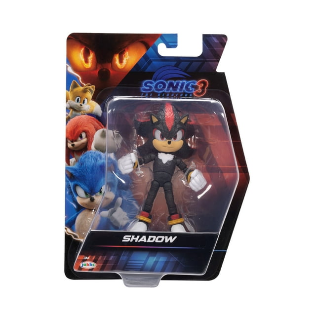 Sonic The Hedgehog 3 Movie 5 inch Shadow Action Figure 20 Points of ...