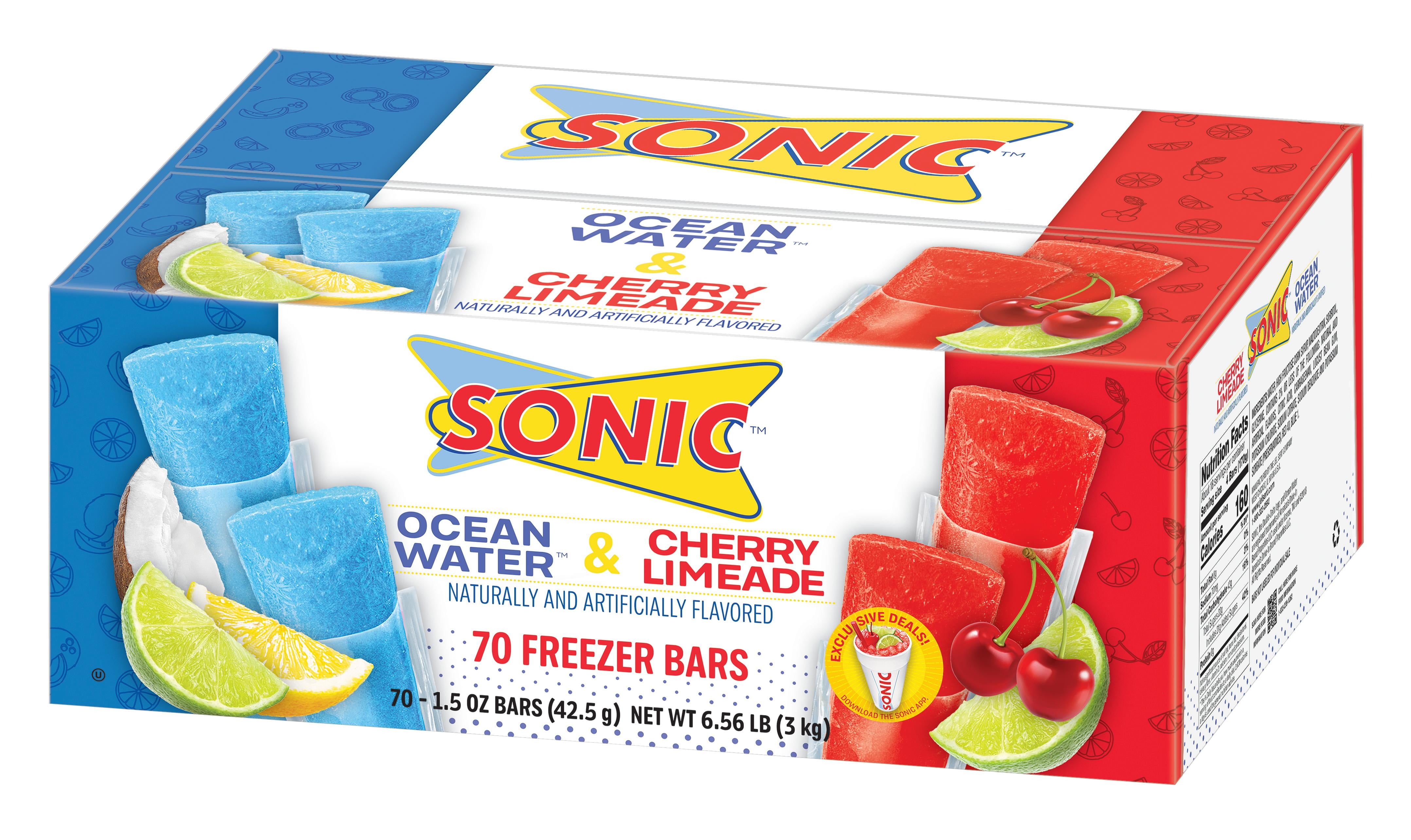 Sonic 70ct 1.5oz Slush Freezer Pops