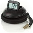 Sonic Alert Portable Loud Vibrating Alarm Clock, Black SBP100B