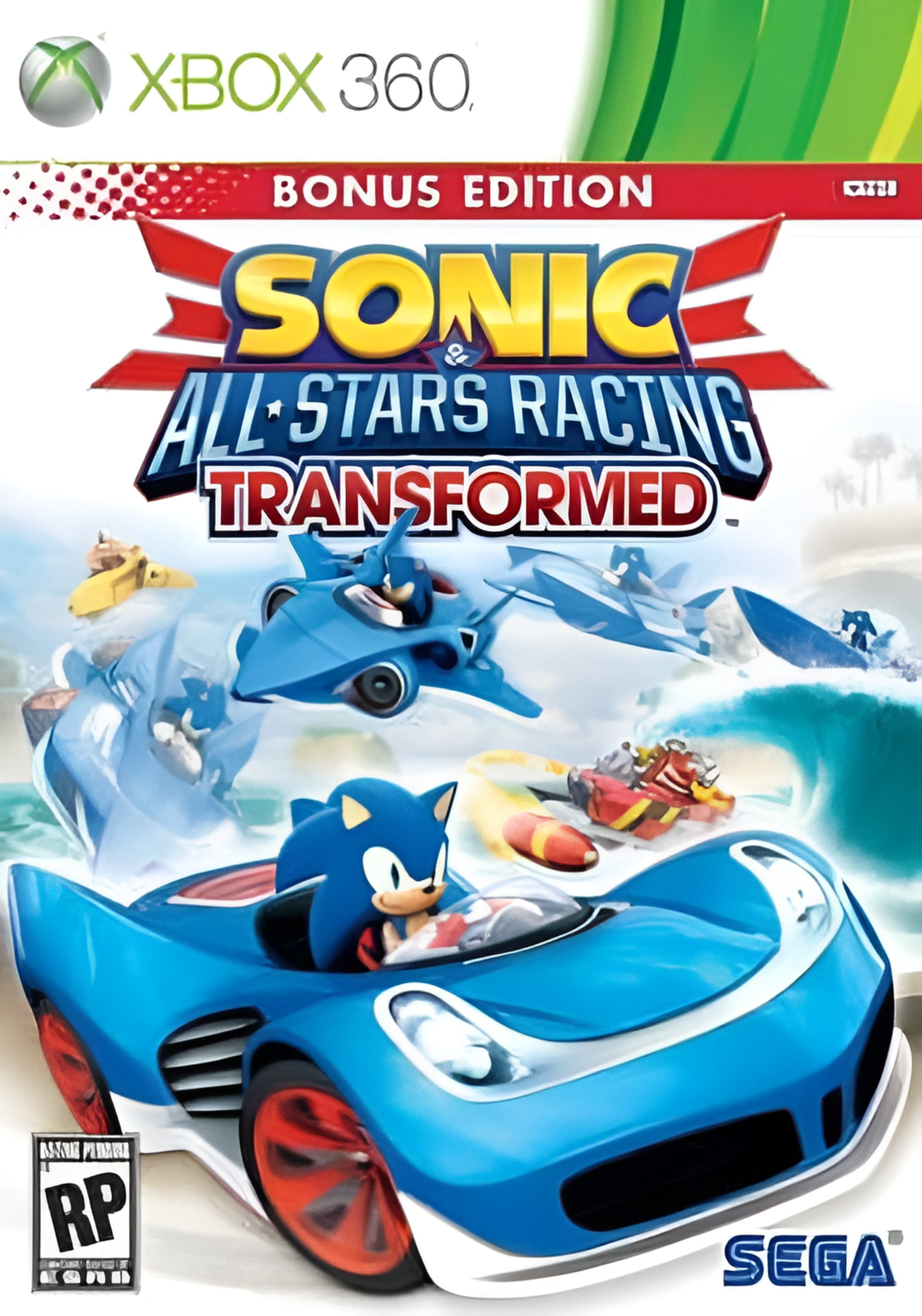 SEGA Sonic & All-Star Ultimate Racing Transformed Bonus SEGA Sonic & All-Star Ultimate Racing Transformed Bonus