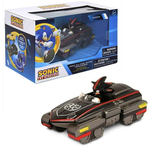 Sonic All Stars Racing SHADOW Transformed Plus Sticker Set