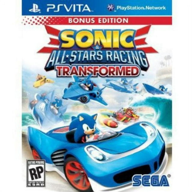 Sonic All Stars Racing Transformed, SEGA, Playstation Vita, 00010086620023