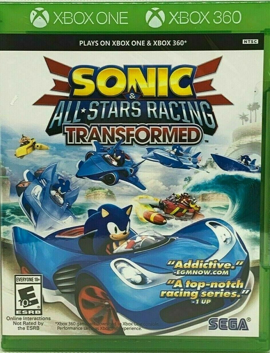 Jogo Sonic & All Star Racing Transformed Xbox 360 Sega em Promoção