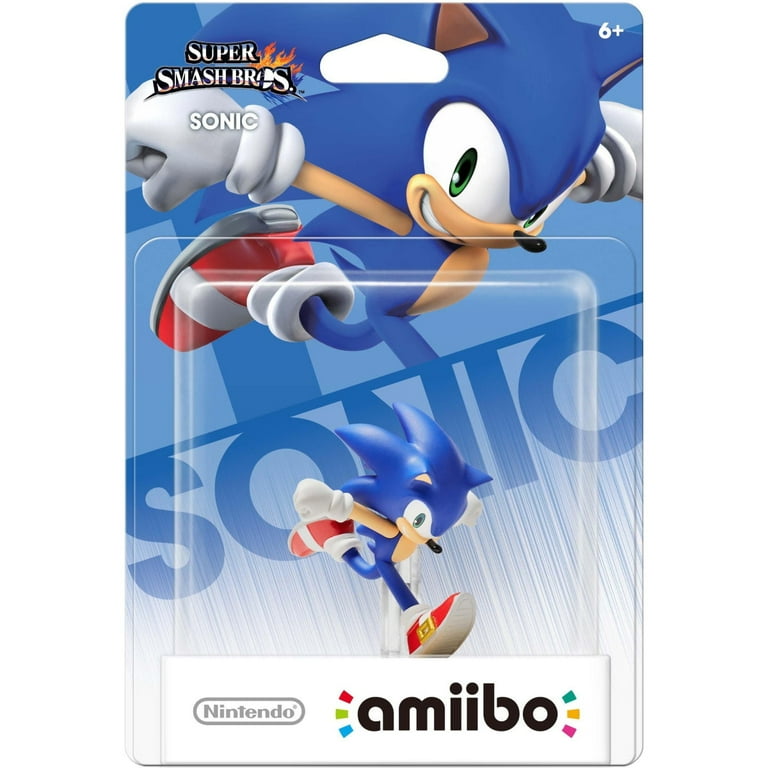 Nintendo Sonic Amiibo, Super Smash Bros Series, Gaming Figure with