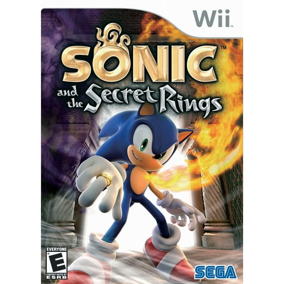 Restored Sonic And The Secret Rings Nintendo Wii Video Game