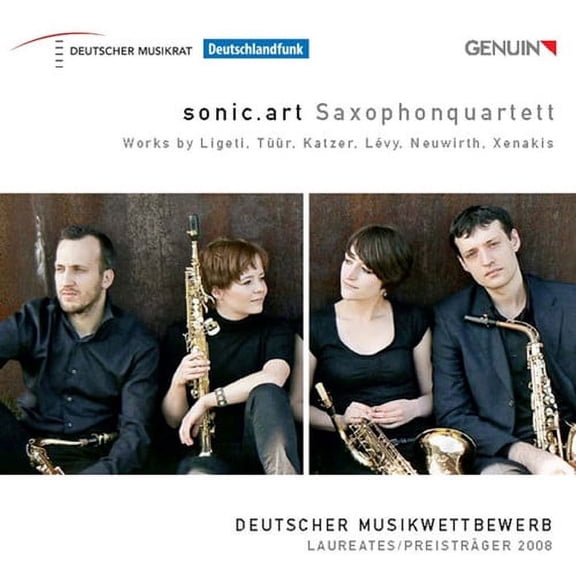Sonic.Art Saxophonquartett - Sonic Art Performing Ligeti Tuur Katzer Levy - Music & Performance - CD