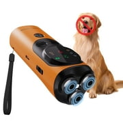 Dog Bark Deterrent Contral Devices, Anti Barking Device for Dog Ultrasonic Dog Training Device Safe & Effective Portable Dog Barking Contral Indoor Outdoor Use, Black