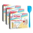 thumbnail image 1 of Sonic Birthday Cake Shake Instant Pudding, 4 Servings, 2.58 oz (3 Pack) Box With Spatula, 1 of 5