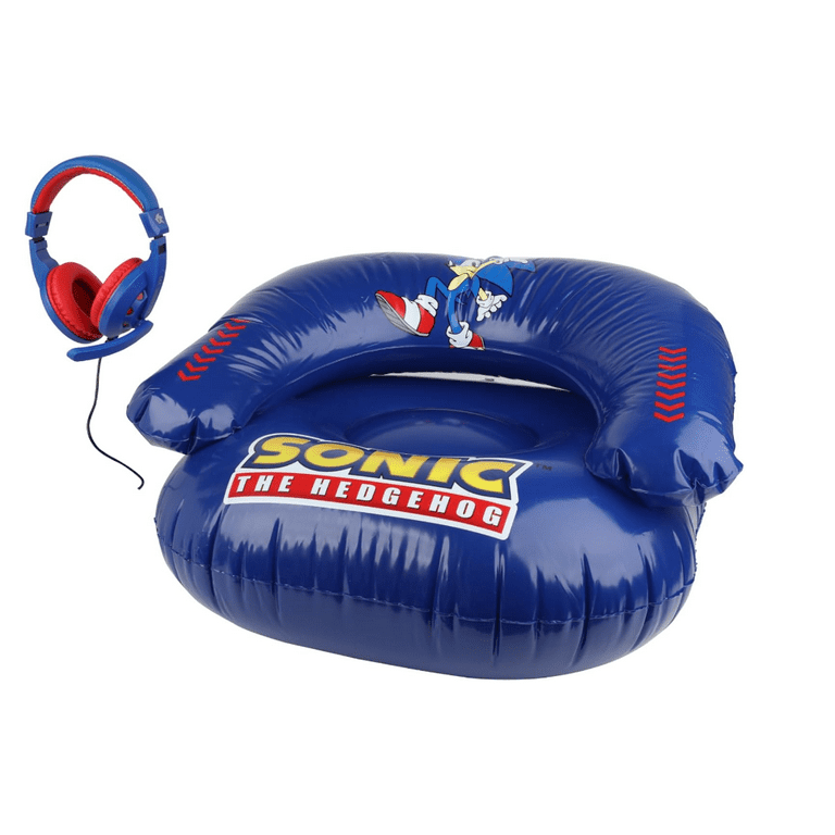 Sonic Blow Up Chair & Headset - Walmart.com