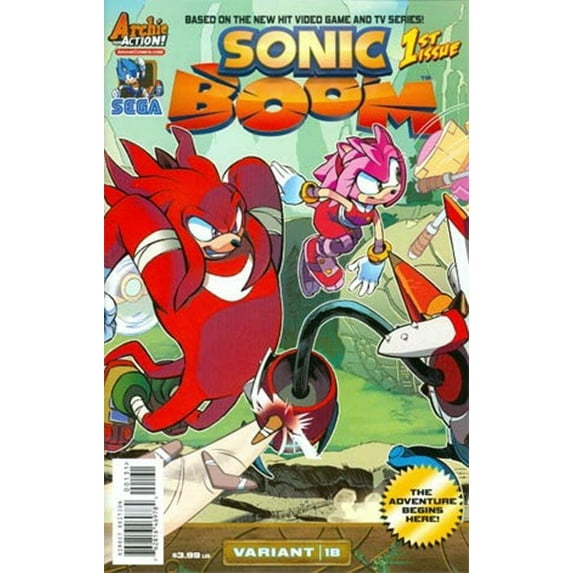 Sonic Boom #1B VF ; Archie Comic Book