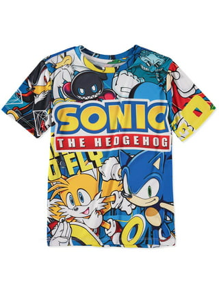 Sonic Boys 4-20 Short Sleeve Sublimation T-Shirt 6/7 / Blue