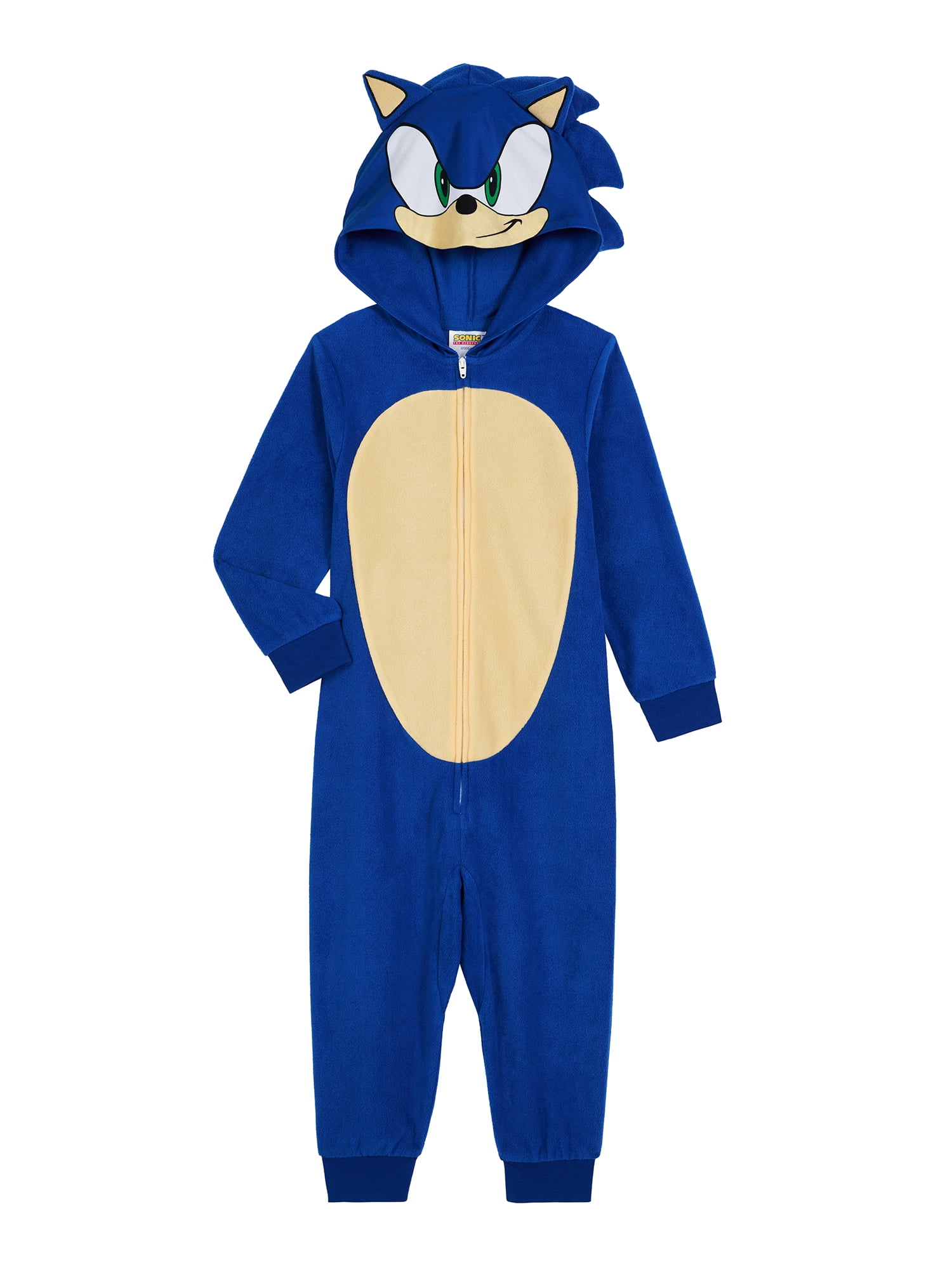 Sonic Boys Long Sleeve Blanket Sleeper, One-Piece, Sizes 4-12