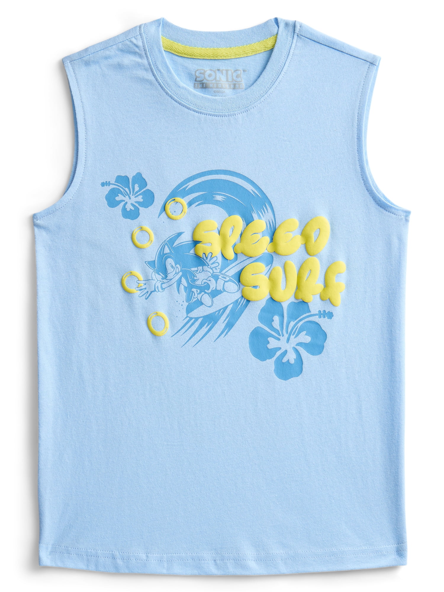 Sonic Boys Tank Top, Crew Neck, Sizes XS - 2XL