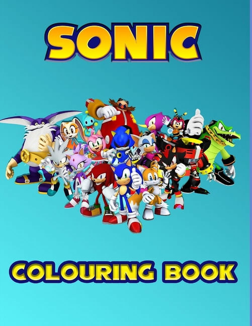  Sonic The Hedgehog Coloring Paint Set - Hedgehog Sonic