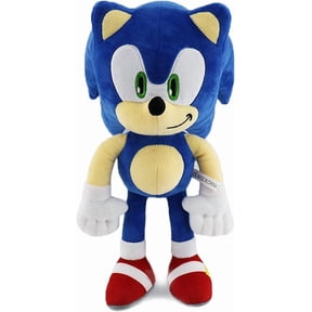 Sonic Cute Plush Toys, 10-12 inch Soft and Cuddly Stuffed Purr-ific Plush Toy (Sonic)
