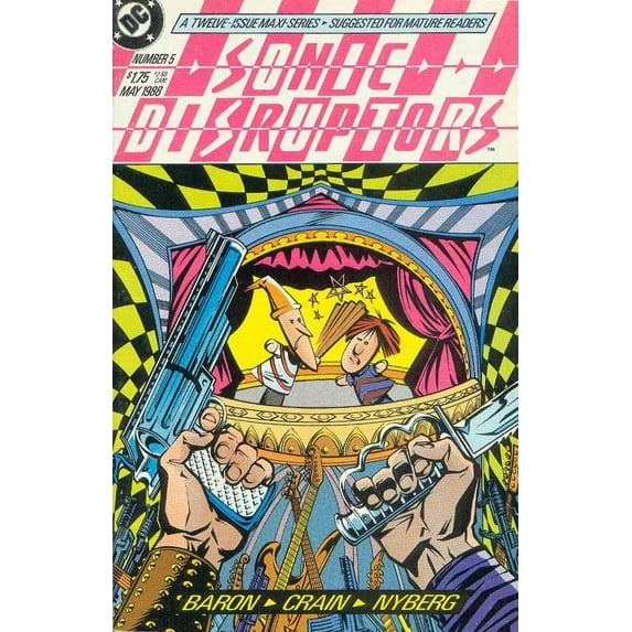 Sonic Disruptors #5 VF ; DC Comic Book