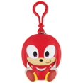 thumbnail image 1 of Sonic Emoji Happy Knuckles Clip On Figure, 1 of 1