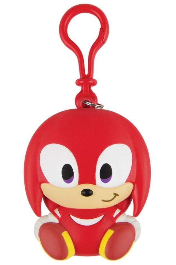 Sonic Emoji Happy Knuckles Clip On Figure