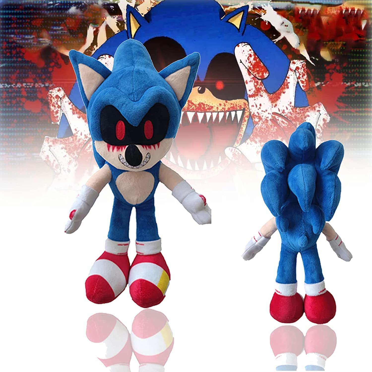 Sonic Tails.EXE Plush Toy,11.7/30cm Sonic Lord X Plush Doll, BloodSonic.exe  Plush, Dark Evil Sonic Plush Toy, Gift for Sonic Fans : Buy Online at Best  Price in KSA - Souq is now