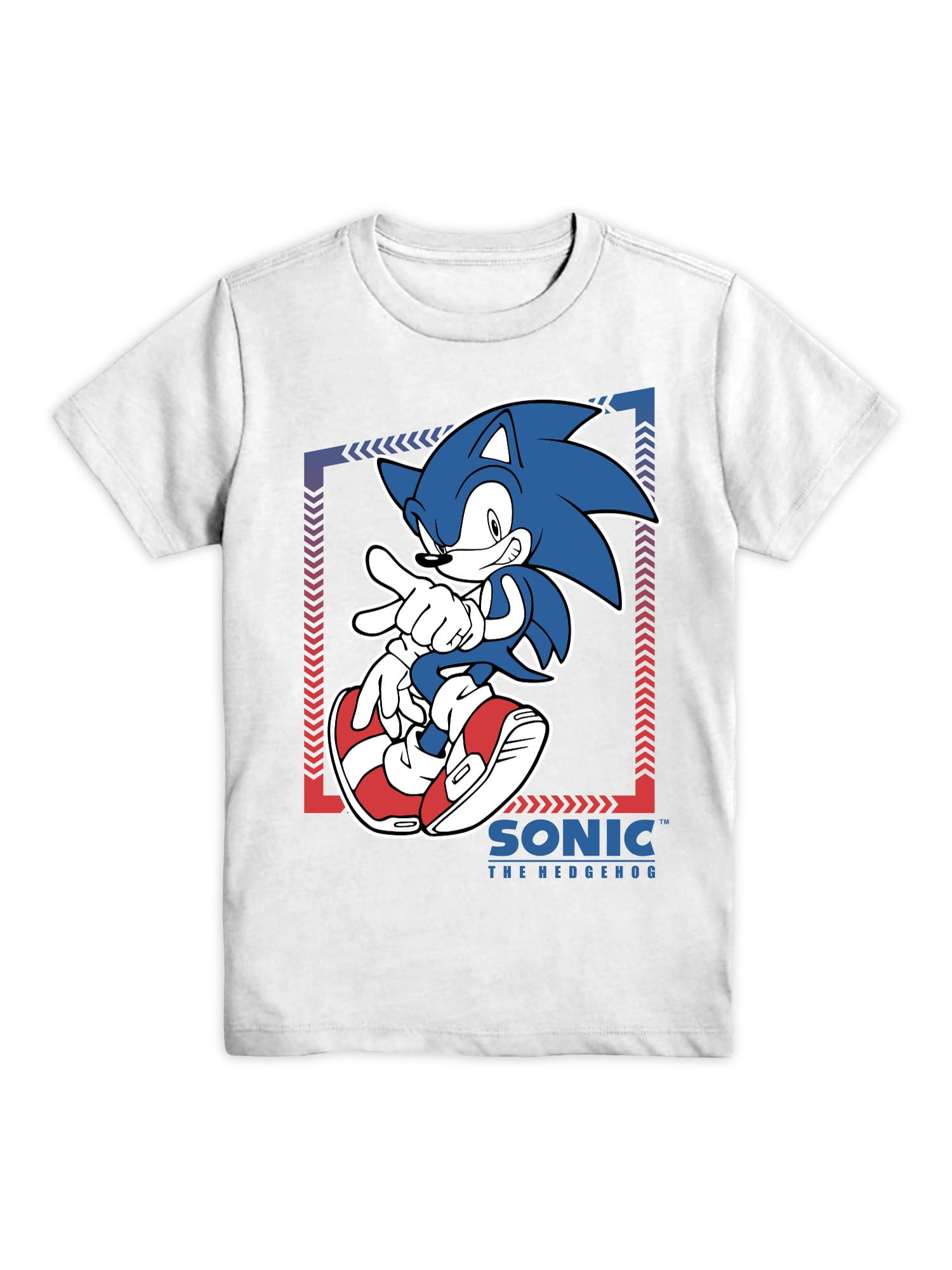 Sonic Fest, Graphic Boys Crew Neck Short Sleeve T-Shirt, Sizes XS-2XL (Little Boys & Big Boys)