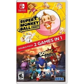 Sonic Forces + Super Monkey Ball: Banana Blitz for Nintendo Switch [VIDEOGAMES]