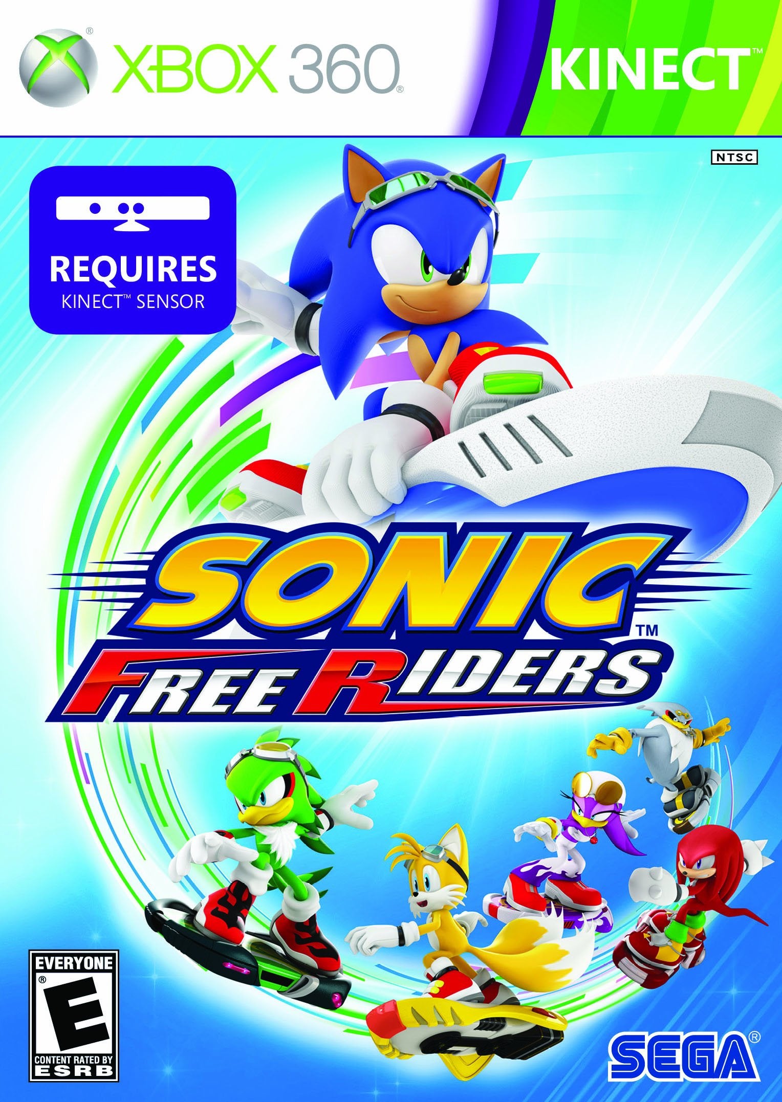 Sonic: Free Riders - Xbox 360 - image 1 of 10
