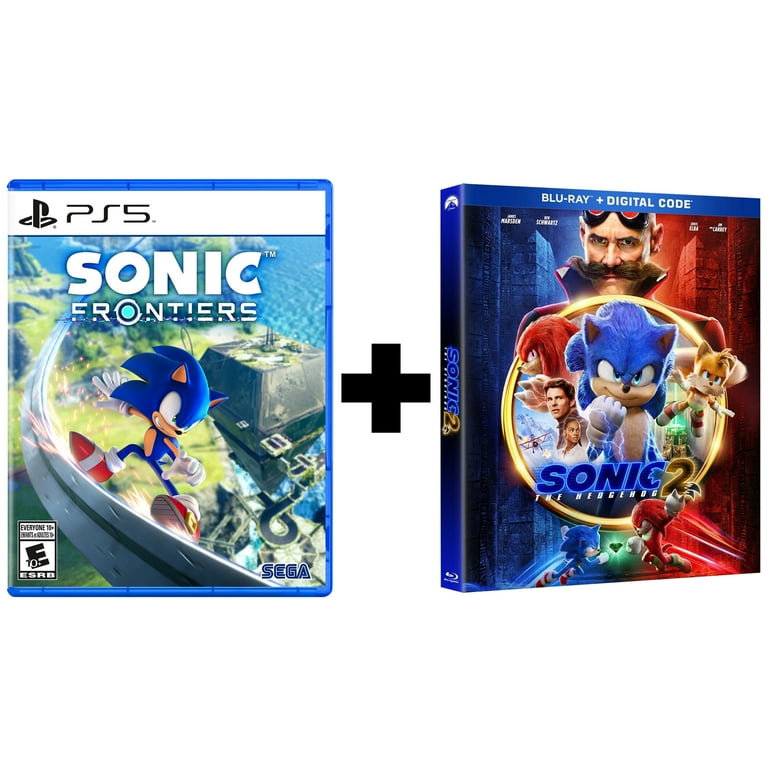 Sonic Frontiers PlayStation 5 and Sonic The Hedgehog 2 Movie [Bundle] 