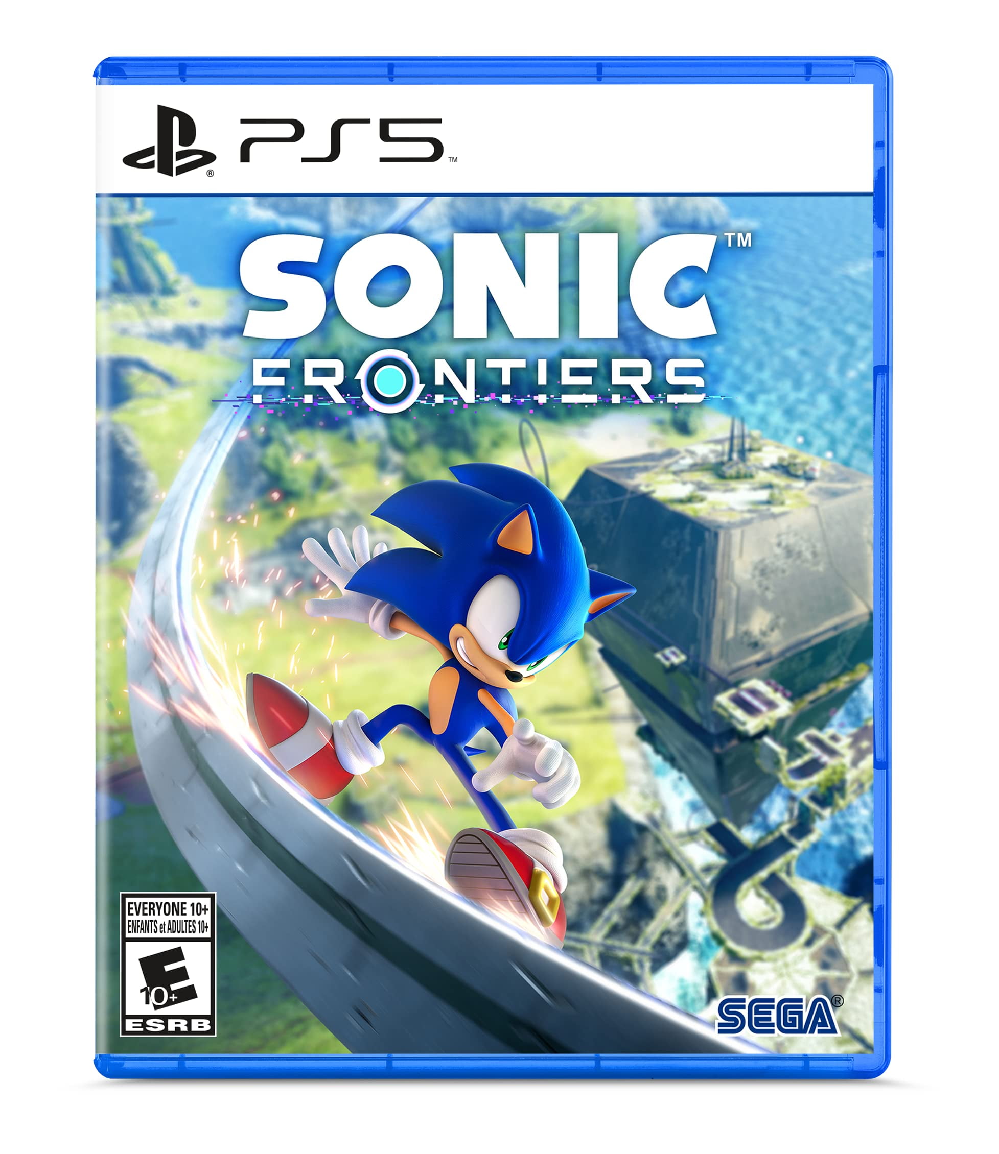 Free Shipping! SEGA Sonic Frontiers PlayStation High-Speed Open