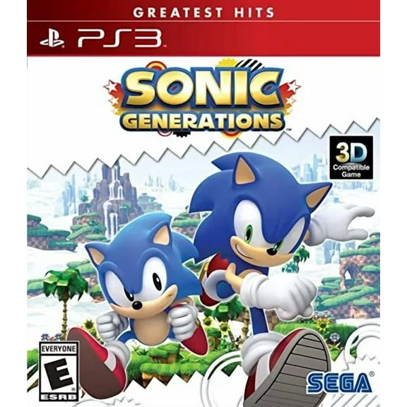 Sonic Generations Greatest Hits PlayStation 3