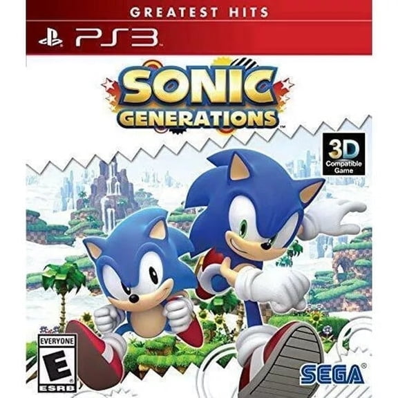 Sonic Generations (PS3 Playstation 3) Brand New