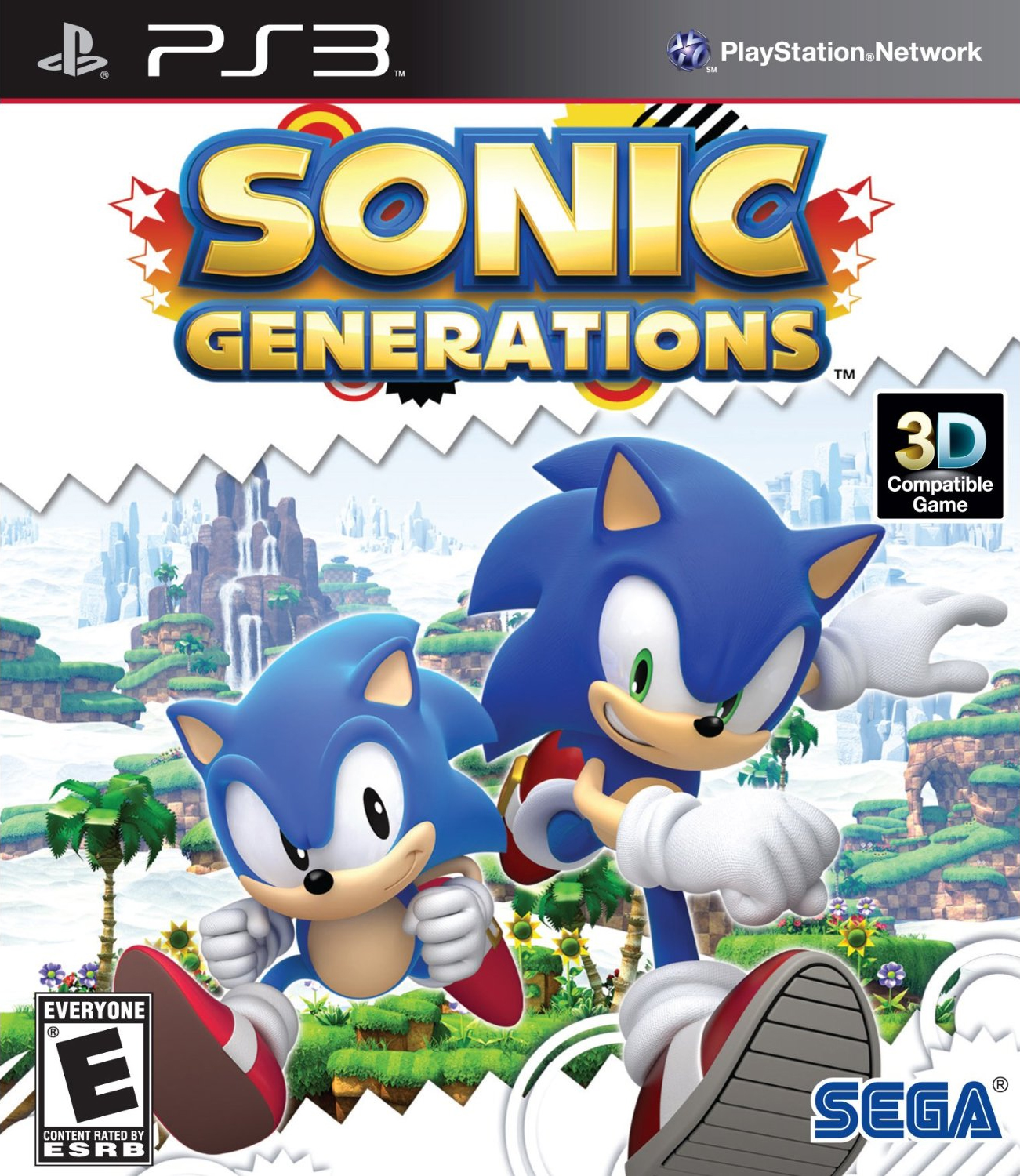 Sonic Generations, Sega, PlayStation 3, [Physical], 69055 - image 1 of 7