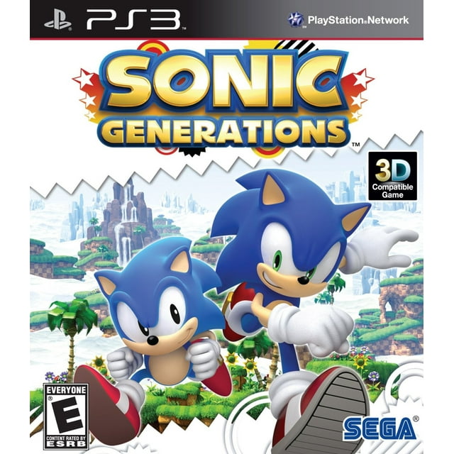 Sonic Generations, Sega, PlayStation 3, [Physical], 69055