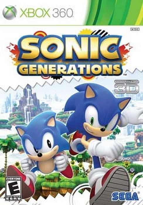 Jogo Ntsc Lacrado Sonic Generations Da Sega Para Xbox 360 em