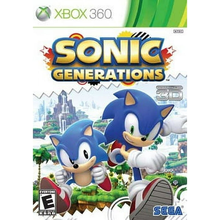 Sonic Generations, Sega, Xbox 360, [Physical], 010086680560 