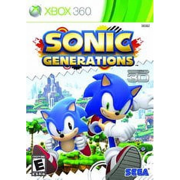 Pre-Owned Sonic Generations, by SEGA, Physical/Xbox 360, RPG