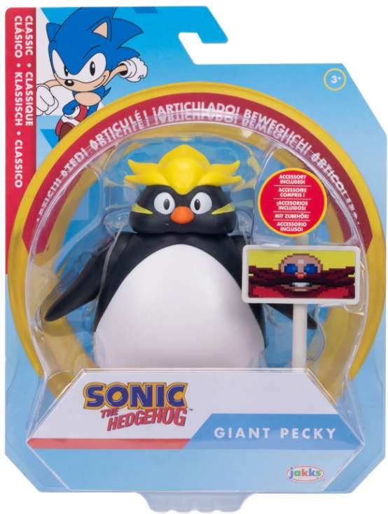 Sonic the Hedgehog – Giant Pecky Figure (Classic Series) by