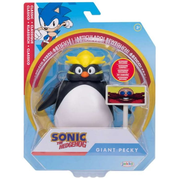 Sonic the Hedgehog  Giant Pecky Figure (Classic Series) by JAKKS Pacific