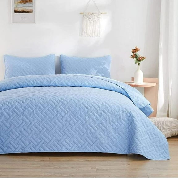 Sonic Harmony Bedspread - Blue