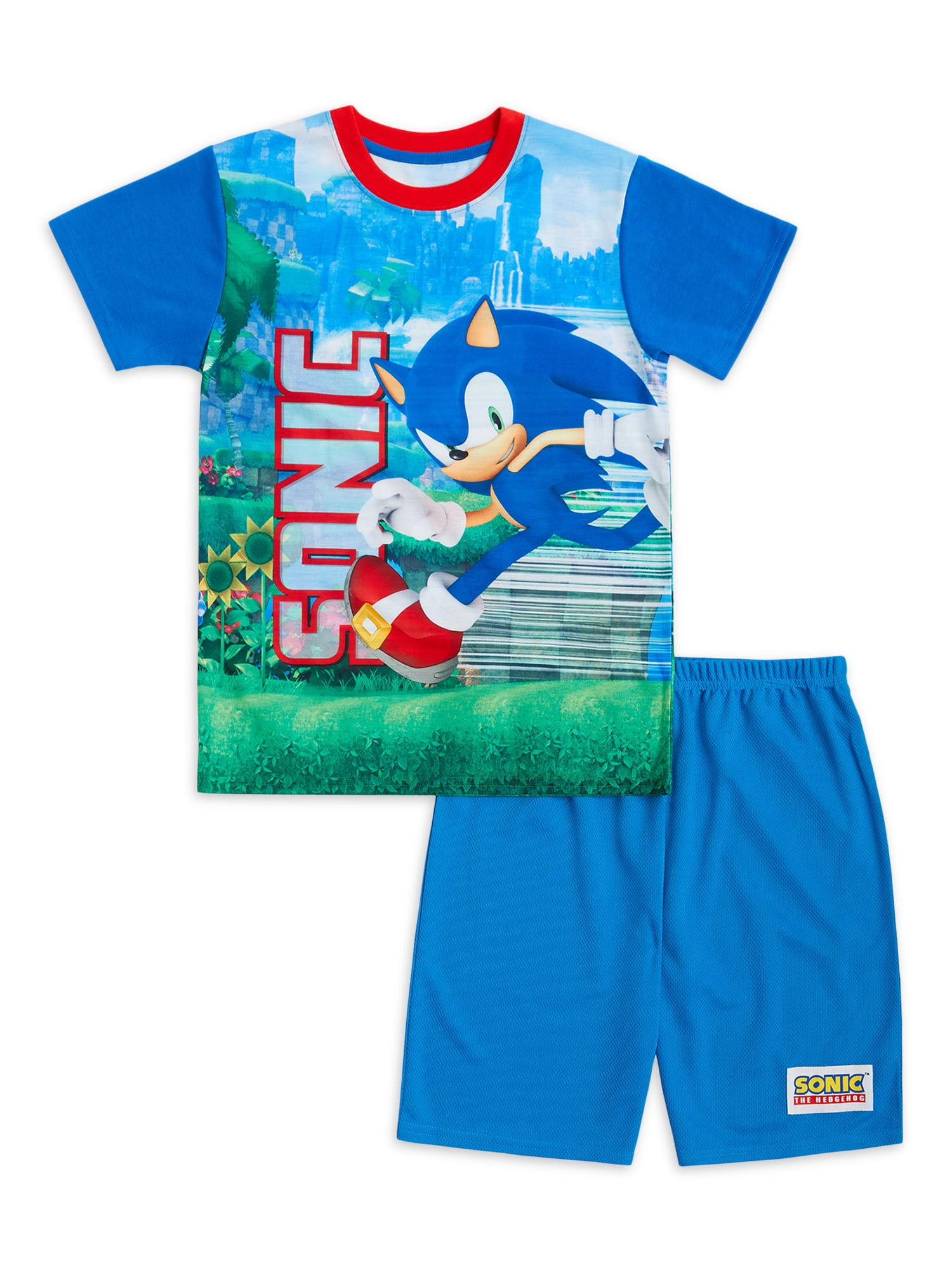 Sonic the 2025 hedgehog pajamas walmart