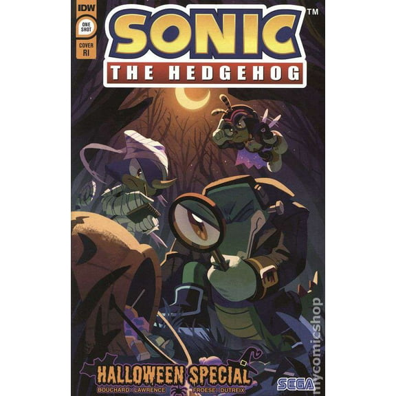 Sonic Hedgehog Halloween Special Comic Book #1C (1:10 Fourdraine Variant) (IDW Publishing)