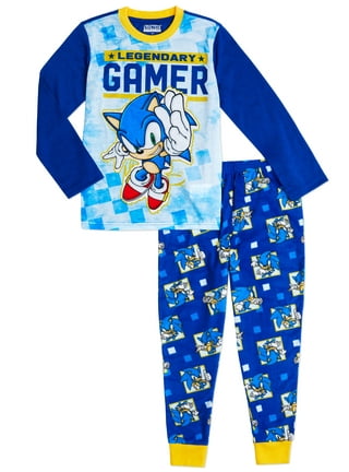  Sonic The Hedgehog Boys Thermal Underwear Set for Kids