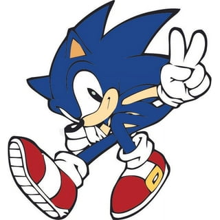 Sonic The Hedgehog Peace 3- 6 Vinyl Decal Stickers