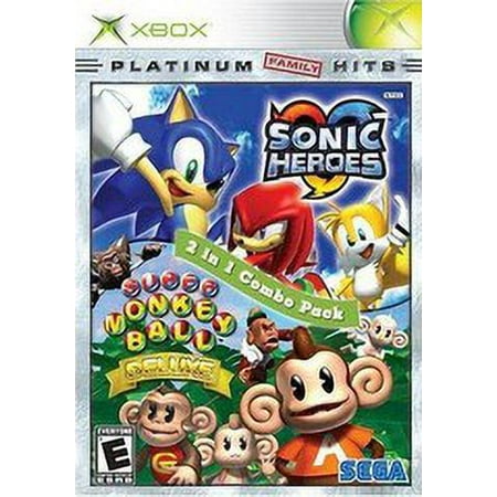Restored Sonic Heroes and Super Monkey Ball Deluxe - Xbox (Refurbished)