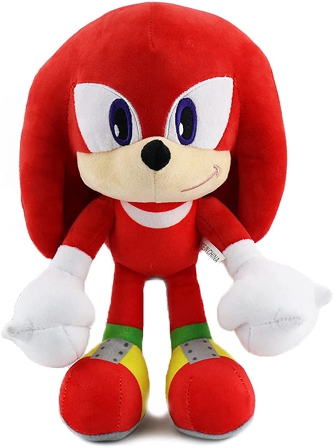 Sonic Knuckles Plush Toys, Hedgehog Stuffed Doll, Cool Anime Soft Pillow Toy, Gifts for Kids